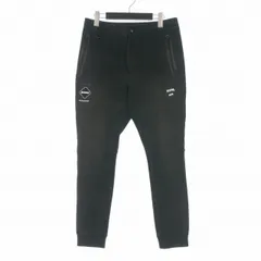 エフシーレアルブリストル F.C.Real Bristol FCRB ×GOD SELLECTION XXX TRAINING LONG PANTS ロゴプリント ジョガーパンツ M ブラック 黒 FCRB-210117のサムネイル