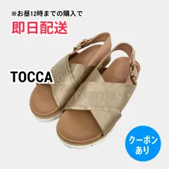 TOCCA サンダル ベージュ フラット ストラップあり レディースのサムネイル