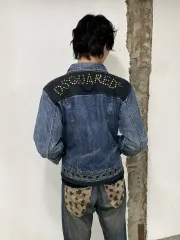 DSQUARED2 ディースクエアード2 エンブロイダリー スタッズ トラッカー ジャケットのサムネイル