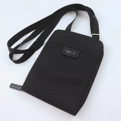 アニエスベー ショルダーバッグ ショルダーポーチ 鞄 カバン ブランド レディース ブラック agnes b. 【中古】のサムネイル