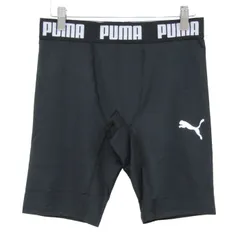 プーマ コンプレッションショートタイツ 未使用 スポーツウエア ボトムス ストレッチ 黒 メンズ ASIA Lサイズ ブラック PUMAのサムネイル