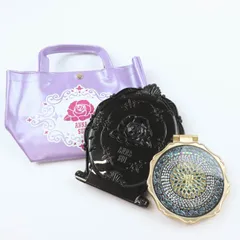 アナスイ ミニトートバッグ・コンパクトミラー 3点セット ブランド まとめて レディース ANNA SUI 【中古】のサムネイル