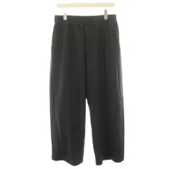 グラフペーパー Graphpaper 25AW ウールスムースフランネルイージーワイドパンツ Wool Smooth Flannel Easy Wide Pants 1 ダークグレー GU254-40064B /HNのサムネイル