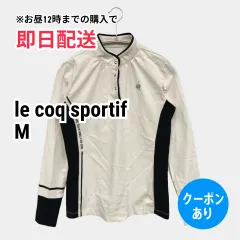 le coq sportif ルコックスポルティフ ポロシャツ M ホワイト レディースのサムネイル