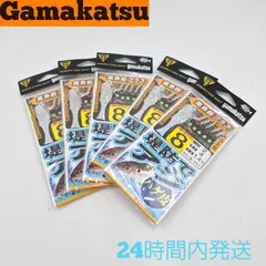 がまかつ 堤防でアジ サビキ ハゲ皮 集魚板プラス 5本鈎 鈎小アジ8号 ハリス2号 5セット S-157 Gamakatsu アジ仕掛のサムネイル