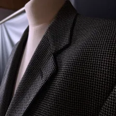 L) Versace Classic V2 텍스처드 ジャケット Made in Italyのサムネイル