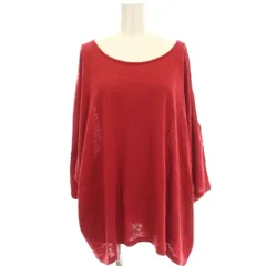 ネストローブ nest Robe リネン カットソー 半袖 麻 F 赤 レッド 01172-2003 /☆Gのサムネイル