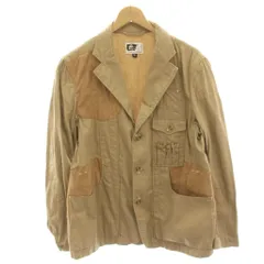 エンジニアードガーメンツ Engineered Garments ハンティングジャケット ブレザー テーラードカラー 切替 M ベージュ /HNのサムネイル