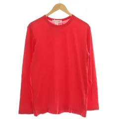 コムデギャルソンシャツ COMME des GARCONS SHIRT ロンT 長袖 Tシャツ M 赤 レッド FJ-T015 /☆Gのサムネイル