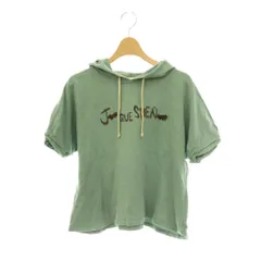 ホコモモラデシビラ Jocomomola de Sybilla パーカー カットソー 半袖 40 スモークグリーン ダークブラウン /ES ■MAのサムネイル