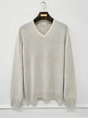 BRUNELLO CUCINELLI(ブルネロクチネリ) カシミア Vネック セーターのサムネイル