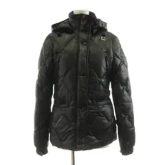 ジースターロウ G-Star RAW ダウンジャケット フード キルティング ジップアップ XS 黒 ブラック /KUのサムネイル