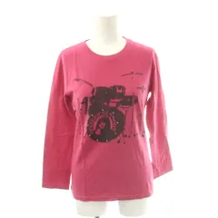 ヒステリックグラマー HYSTERIC GLAMOUR ヒスガール ラインストーン 長袖Tシャツ カットソー ロゴ F ピンク /SS ■OSのサムネイル