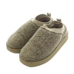 スイコック suicoke ドゥーズィエムクラス別注 ボアスリッポンフェイクファーシューズ US5 23.0cm 茶 ブラウン /MI ■OSのサムネイル