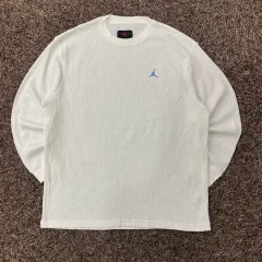 XL ジョーダン ワッフル 白 ロングスリーブ Tシャツのサムネイル
