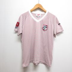 エムユースポーツ ゴルフウエア ジャケット ミドル丈 42 XL 赤 フード付 エムユースポーツ M・U SPORTS ゴルフウエア ジャケット ミドル丈 42