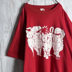あいみょん着用 猫 古着Tシャツ - メルカリ