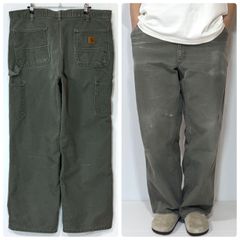 良色 良サイズ Carhartt B324 ARG W34L30 実寸35x30 Relaxed Fit