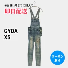 GYDA ジェイダ サロペット/オーバーオール XS ブルー フルレングス コットン デニム レディースのサムネイル