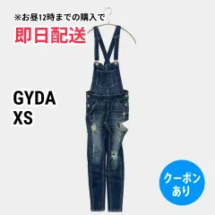 GYDA ジェイダ サロペット/オーバーオール XS ブルー フルレングス デニム コットン レディースのサムネイル