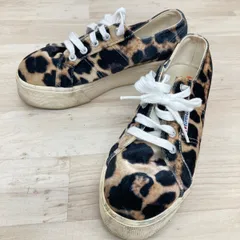 SUPERGA/スペルガ レオパード柄/豹柄 厚底スニーカー EU37(23.5cm相当) S00F020 レディース ヒョウ柄[OB04322]のサムネイル