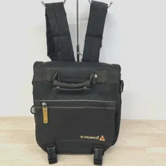 le coq sportif/ルコックスポルティフ バックパック/リュックサック ブラック/黒 ロゴプレート 2WAY/手提げ[OM03558]のサムネイル
