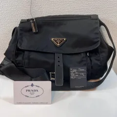 PRADA プラダ BT8994 VELA ナイロン メッセンジャーバッグ ショルダーバッグ NERO ブラック ギャランティカード付/No.489のサムネイル