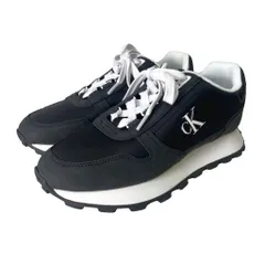 カルバンクライン CALVIN KLEIN Taresa レースアップスニーカー シューズ ローカット ロゴ 7 1/2M ブラックのサムネイル