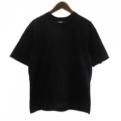 CINOH REFINA ベーシックTシャツ BLACK／25SS サイズ44 CINOH REFINA ベーシックTシャツ BLACK／25SS サイズ44 - メルカリ