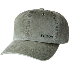 フィルソン メンズ アクセサリー 帽子 キャップ Filson Washed LowProfile Logger Cap Washed Olive オリーブ