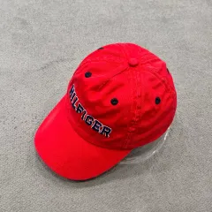 Tommy Hilfiger トミーヒルフィガー レッド ベースボールキャップのサムネイル