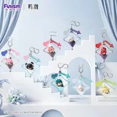 Funism 鳴潮 Wuthering Waves ソラリス行紀 透粒包 バッグチャーム ブラインドボックス キーホルダー 今汐 長離 吟霖 忌炎 1BOX  8個入り