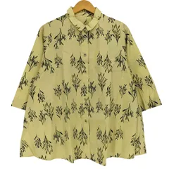 コットンハウスアヤ Cotton House Aya YESTERDAY CROSS  総柄 コットン シャツ レディース JPN：M のサムネイル