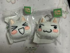 ねこぢる マグネット付きフォトフレーム ぬいぐるみ タグ付き2種セット