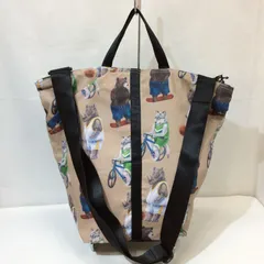 ear PAPILLONNER バーラップアウトフィッター スポーツ柄トート&ショルダーバッグ イアパピヨネのサムネイル
