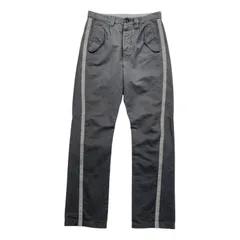 EMPORIO ARMANI Cotton/Linen Line Design Trousers (実寸 W32)のサムネイル