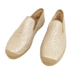 アグ オーストラリア UGG australia Sandrinne Metallic Basket エスパドリーユ スリッポン 23cm シャンパンゴールド系のサムネイル