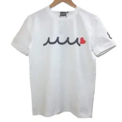 ムータ muta マリン MARINE タグ付き Tシャツ カットソー プリント 半袖 クルーネック 5 M相当 白 ホワイト /Xのサムネイル