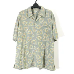 PHIGVEL MAKERS Co. フィグベル メーカーズアンドコー 24SS デルタパターンオープンカラーショートスリーブシャツ 3 PMAR-SS04のサムネイル