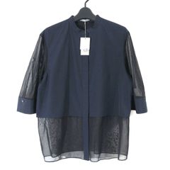 theory luxe セオリーリュクス 25SS Tori Maddox Shirt シアーフレア