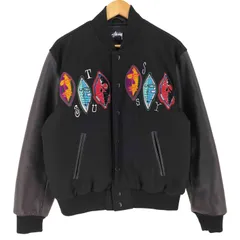 2026年最新】stussy スタジャン varsity jacketの人気アイテム - メルカリ