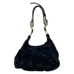 YvesSaintLaurent rivegauche (YSL)(イヴサンローランリヴゴーシュ) ショルダーバッグ ナジャ 112937 ネイビー フラワー(花)のサムネイル