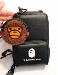 BAPE BABY LISA LEATHER WALLET - メルカリ