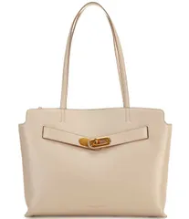ダナキャラン レディース バッグ レザー Donna Karan Bridgehampton Leather Tote Sand サンドのサムネイル