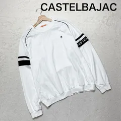 CASTELBAJAC カステルバジャック アームライン スウェット トレーナー ロンT 白 家紋ロゴのサムネイル