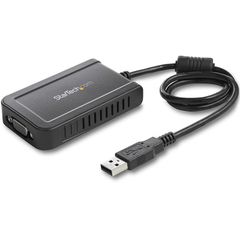[신품] StarTech.com USB - VGA 디스플레이 변환 어댑터 1920x1200 멀티 모니터 어댑터 USB2VGAE3 회색 1