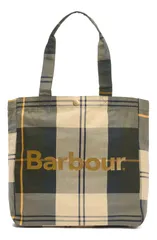 バブアー レディース バッグ Barbour Telfield Tartan Tote Ancientartanのサムネイル