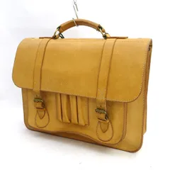 BREE / ブリー ■ビジネス　ブリーフケース　２WAY　リュック　レザー　キャメル 【バッグ/バック/BAG/鞄/カバン】 ブランド【中古】 のサムネイル