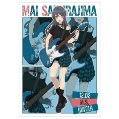 青春ブタ野郎シリーズ Fes 描き下ろしB2ポスター 桜島麻衣 カラフル