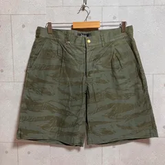 24karats タイガーカモ ハーフパンツ ショートパンツ ショーツ XL カモフラ グレー系 メンズ SU-43-31のサムネイル